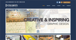 Desktop Screenshot of integritygraphics.com