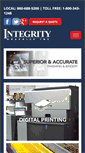 Mobile Screenshot of integritygraphics.com